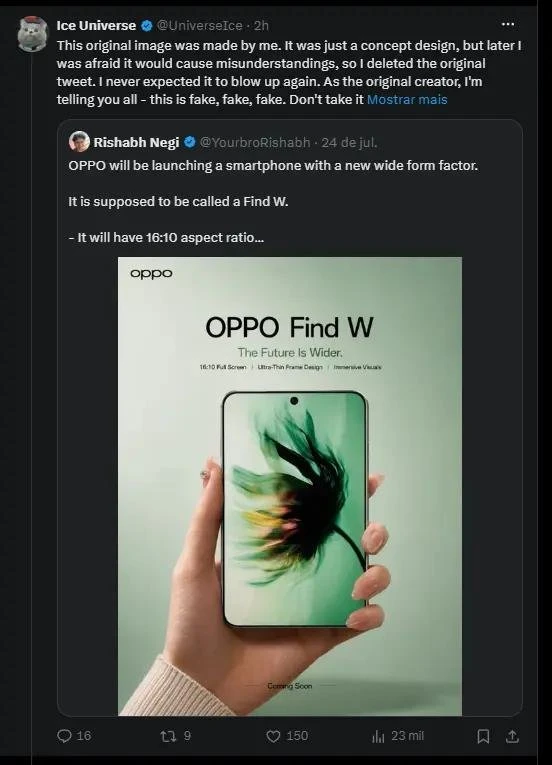 OPPO, OPPO Find W, смартфони, Android, витоки, чутки, OLED, дисплей, мобільні технології